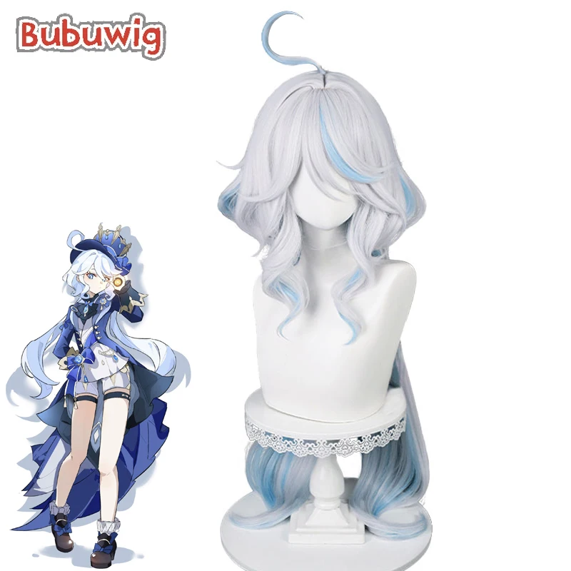 Bubuwig Synthetic Hair Furina Cosplay Wigs Genshin Impact Fontaine 100cm Women Long Silver Mixed Blue Party Wig Heat Resistant
Bubuwig Synthetic Hair Furina Cosplay Wigs Genshin Impact Fontaine 100cm Women Long Silver Mixed Blue Party Wig Heat Resistant