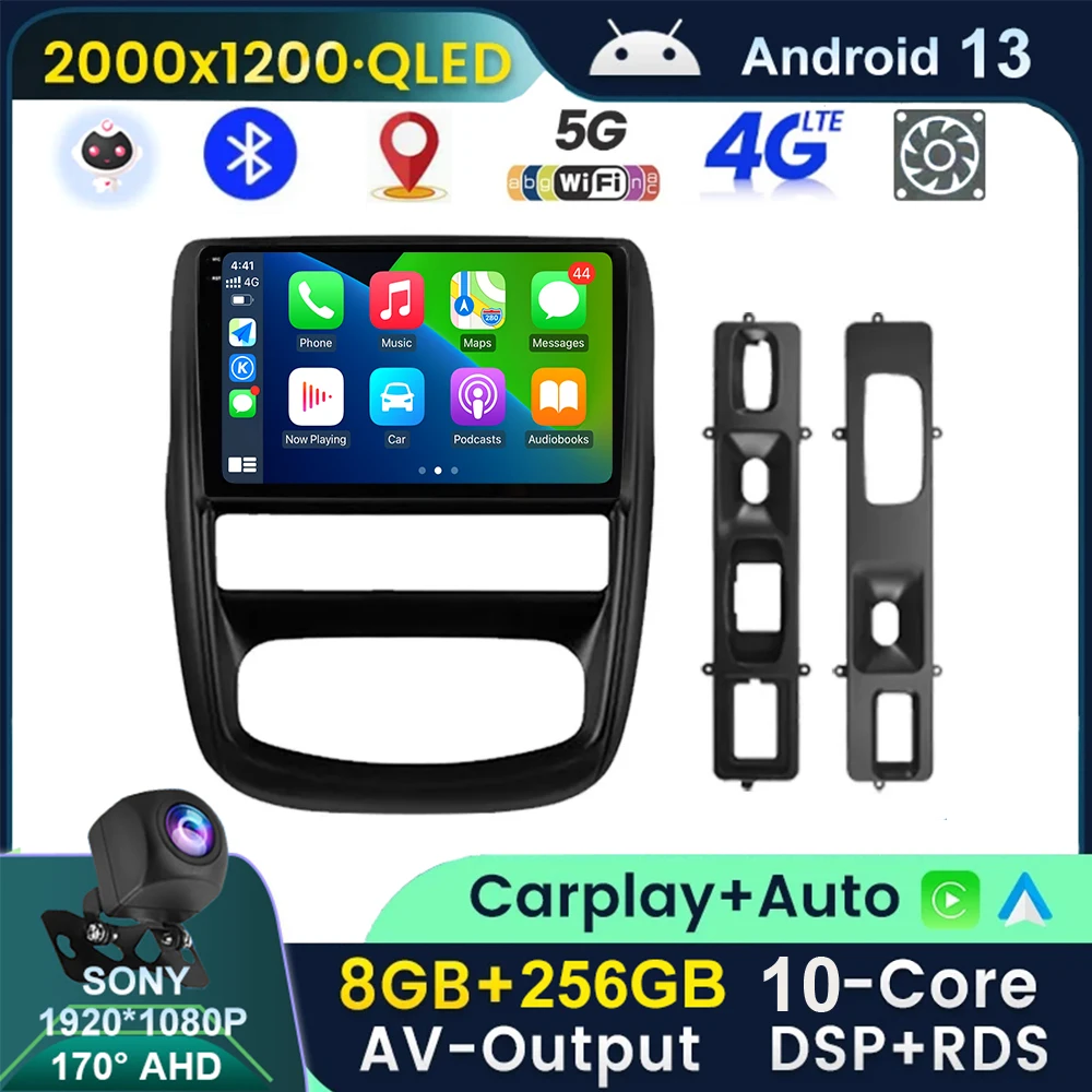 Автомобильный радиоприемник 10 Core 8 + 256G QLED 2K Android 13 для Renault Duster 1 2010- 2015 мультимедиа 2 Din Carplay BT 4G GPS
Автомобильный радиоприемник 10 Core 8 + 256G QLED 2K Android 13 для Renault Duster 1 2010- 2015 мультимедиа 2 Din Carplay BT 4G GPS