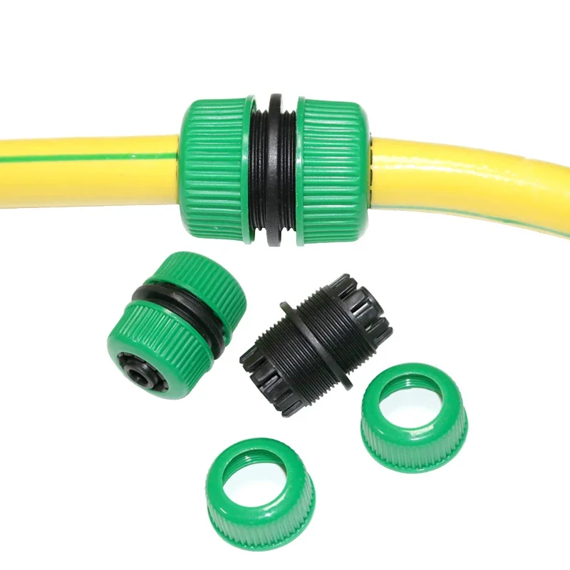 

2 Garden Tools Quick Connectors 1/2' Hose Connector Repair Damaged Leaky Adapter Garden Water Irrigation Connector Joints Pcs