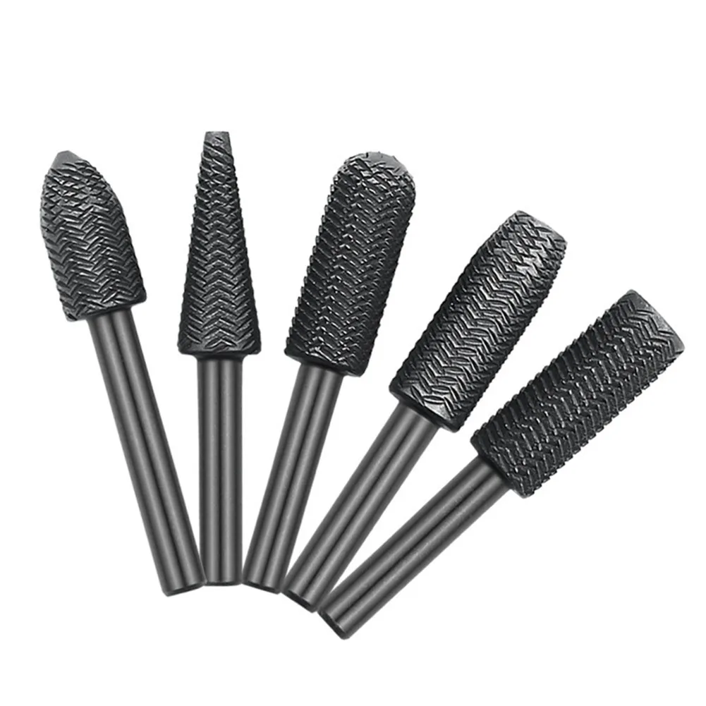 5Pcs Rotary Rasp File Set Steel File 6mm Shank Carving Bit Double Cutter Rotary File Super Hard For Metal Wood Grinding
5Pcs Rotary Rasp File Set Steel File 6mm Shank Carving Bit Double Cutter Rotary File Super Hard For Metal Wood Grinding