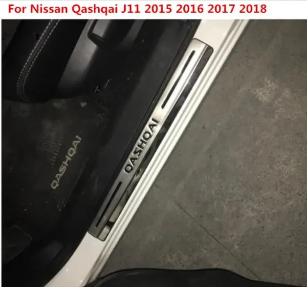 Автомобильные аксессуары для Nissan Qashqai, порог J11, накладка из нержавеющей стали, пороги, педаль, стикер для стайлинга автомобиля 2015-2018
Автомобильные аксессуары для Nissan Qashqai, порог J11, накладка из нержавеющей стали, пороги, педаль, стикер для стайлинга автомобиля 2015-2018