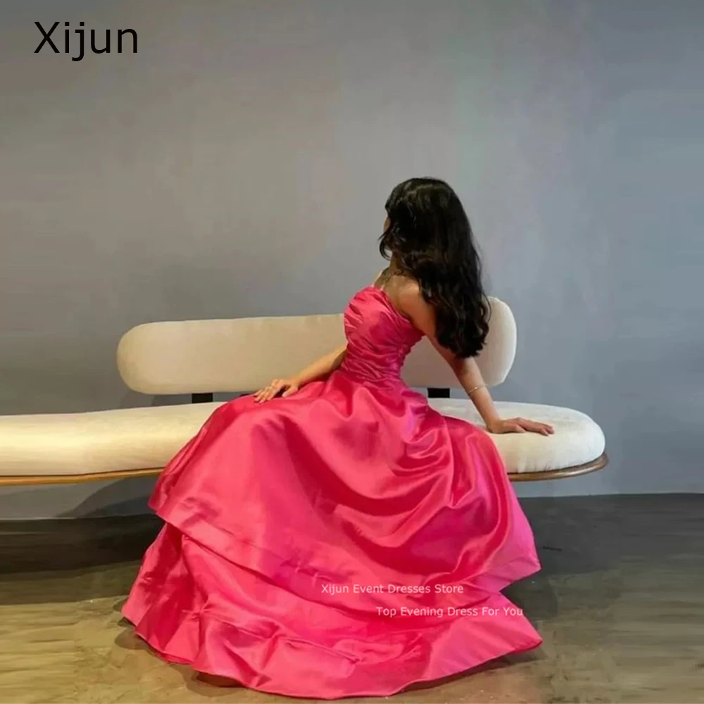 Xijun Fuchsia Long Prom Dresses Saudi Arabic Formal Evening Gowns For Women Sleeveless Prom Gowns 2023 Tiered Party Dresses
Xijun Fuchsia Long Prom Dresses Saudi Arabic Formal Evening Gowns For Women Sleeveless Prom Gowns 2023 Tiered Party Dresses
