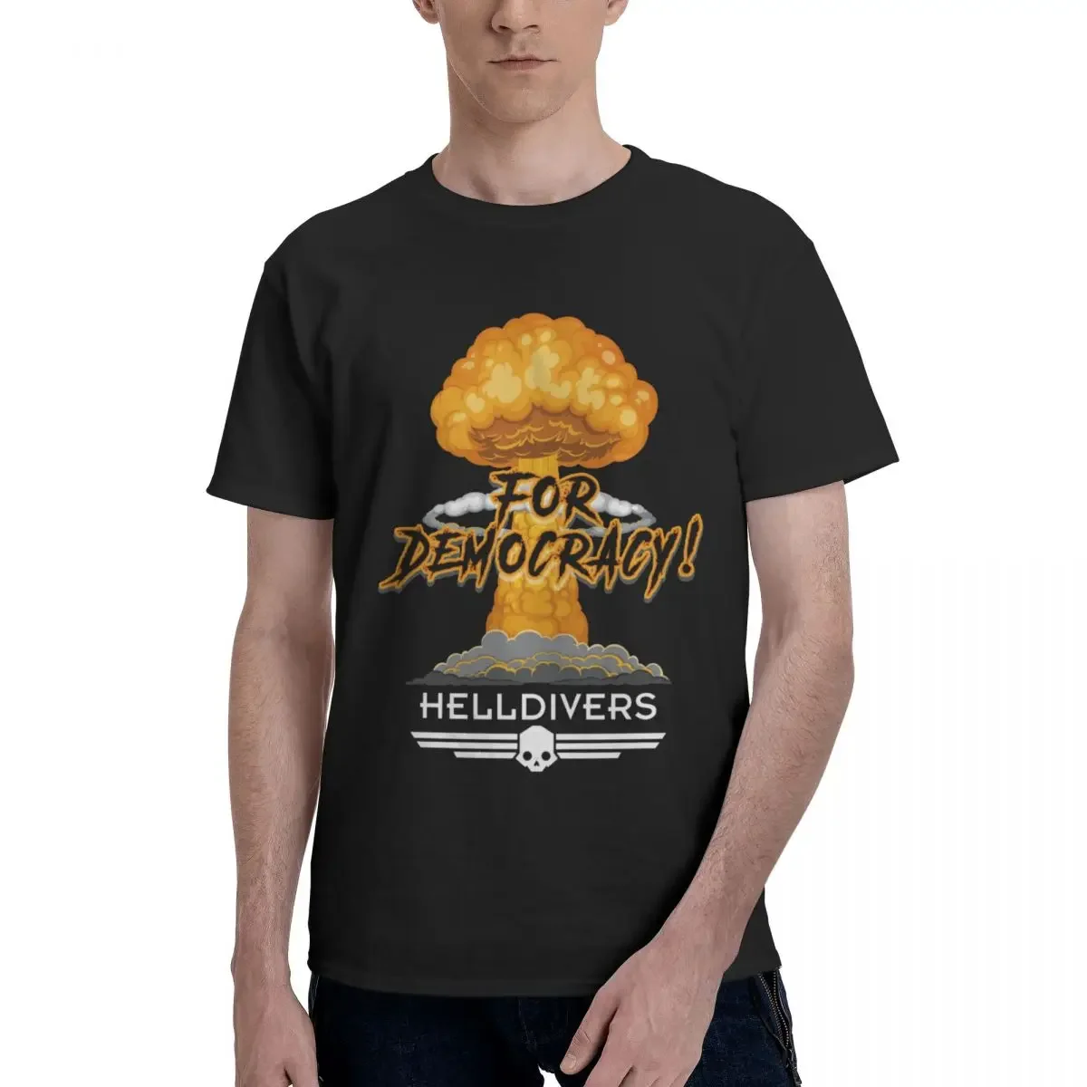 Helldivers Funny Oversized Graphic T Shirt Crewneck Men Women Man Tee Tshirt Short Sleeve Tops
Helldivers Funny Oversized Graphic T Shirt Crewneck Men Women Man Tee Tshirt Short Sleeve Tops