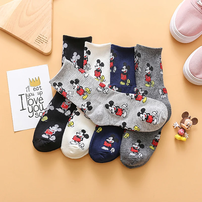 Kawaii Disney Anime Socks Cute Mickey Mouse Fashion Autumn Winter Antiskid Warm Soft Long Cylinder Cotton Socks Gifts for Girls
Kawaii Disney Anime Socks Cute Mickey Mouse Fashion Autumn Winter Antiskid Warm Soft Long Cylinder Cotton Socks Gifts for Girls
