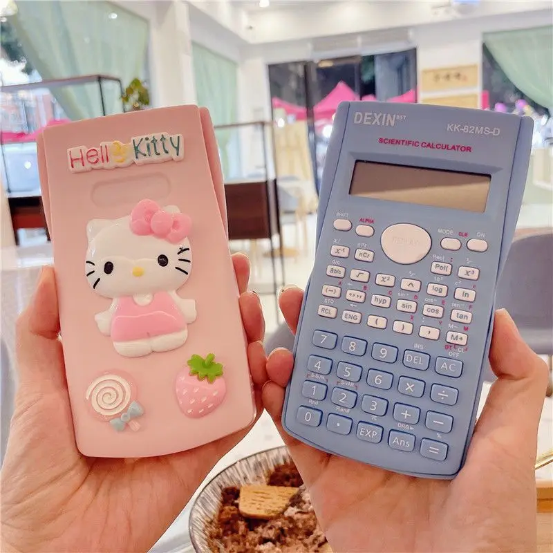 Kawaii Sanrioed Function Calculator Cartoon Cute KT Cat Little Twin Star Exam Office Special Multi Function Calculator Toy Gift
Kawaii Sanrioed Function Calculator Cartoon Cute KT Cat Little Twin Star Exam Office Special Multi Function Calculator Toy Gift