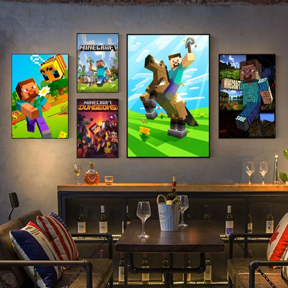 Game Mona Lisa P-Pixel Game B-Blocks M-Minecraft Poster Wall Art Home Decor Room Decor Digital Painting Living Room Restaurant
Game Mona Lisa P-Pixel Game B-Blocks M-Minecraft Poster Wall Art Home Decor Room Decor Digital Painting Living Room Restaurant