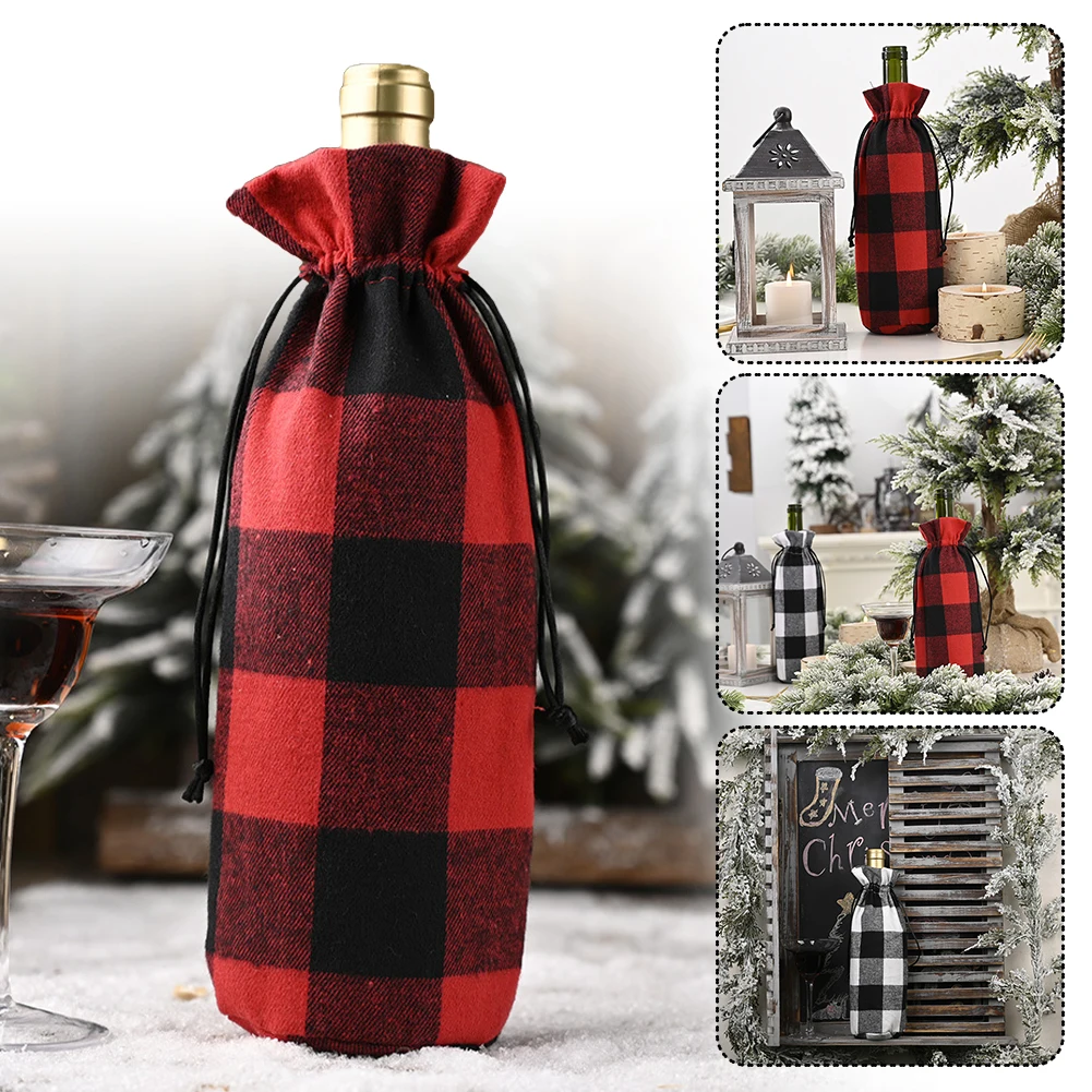1pcs Christmas Wine Bottle Cover Xmas Bottles Sleeve Dust Covers Holder Ornament for Birthday Travel Holiday Party Housewarming
1pcs Christmas Wine Bottle Cover Xmas Bottles Sleeve Dust Covers Holder Ornament for Birthday Travel Holiday Party Housewarming