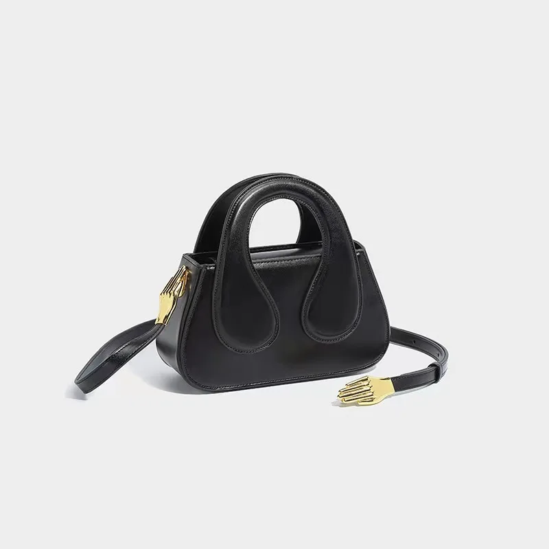 

2024New Niche Designer French Luxury Shell Bag Fashionable And Simple Handbag High-end Commuter Versatile Shoulder Bag Crossbody