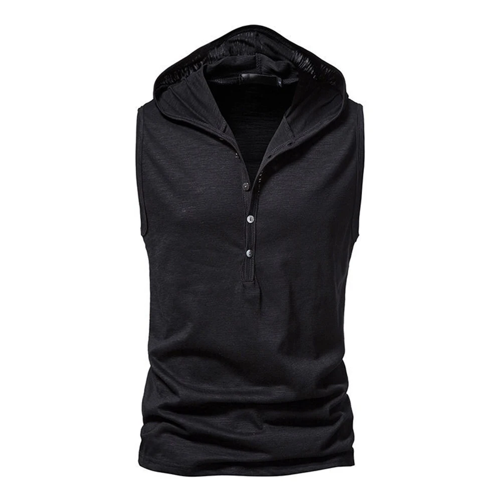Brand New High Quality T Shirt Top Casual Tee Comfortable Fashion Hooded Sleeveless Solid Color Stylish Tank Top
Brand New High Quality T Shirt Top Casual Tee Comfortable Fashion Hooded Sleeveless Solid Color Stylish Tank Top