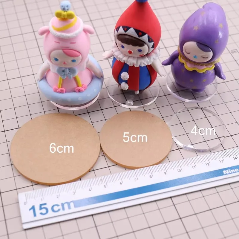 Ultra lightweight clay blind box doll clay hand base doll soft clay round transparent base acrylic gasket
Ultra lightweight clay blind box doll clay hand base doll soft clay round transparent base acrylic gasket