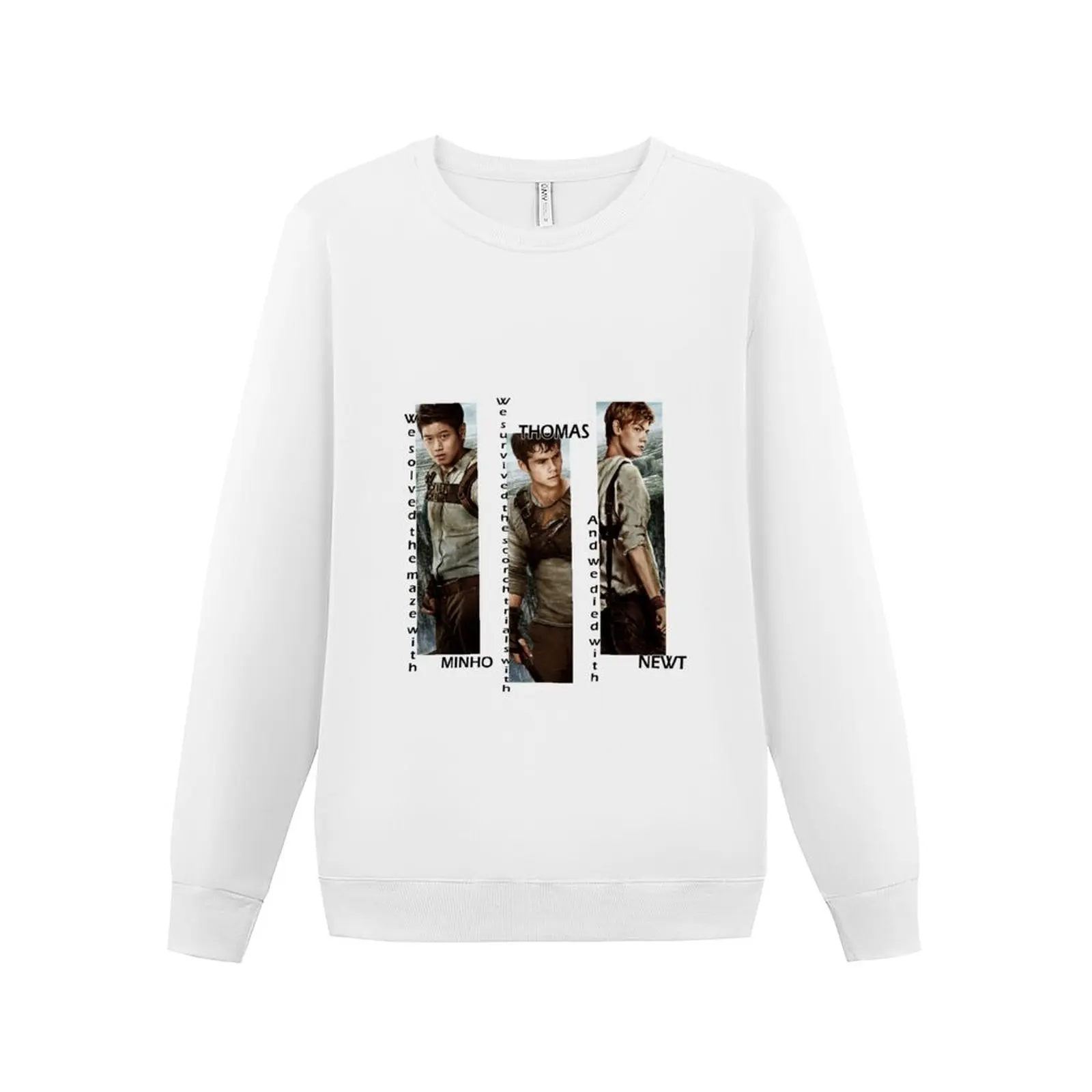 

New Maze Runner - Minho, Thomas, Newt Sweatshirt male clothes anime clothes men's winter sweater sports sweatshirt man