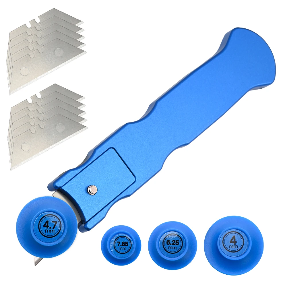 FOSHIO Utility Knife Vinyl Cutter For Door Gap Car Wrap Carbon Fiber Film Sticker Cut Blank Holder Hob Roller Tool +Metal Blades
FOSHIO Utility Knife Vinyl Cutter For Door Gap Car Wrap Carbon Fiber Film Sticker Cut Blank Holder Hob Roller Tool +Metal Blades