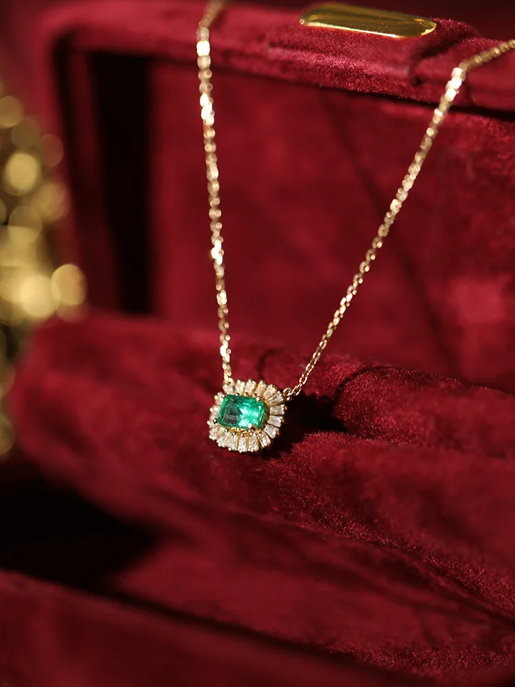 High Quality 925 Sterling Silver Retro Oval Green Zircon Pendant Necklace 18k Gold Plated Women Fashion Vintage Jewelry 4 Mallzona Sfdbcb024592f40e991a2dfb39f951865X High Quality 925 Sterling Silver Retro Oval Green Zircon Pendant Necklace 18k Gold Plated Women Fashion Vintage Jewelry Mallzona