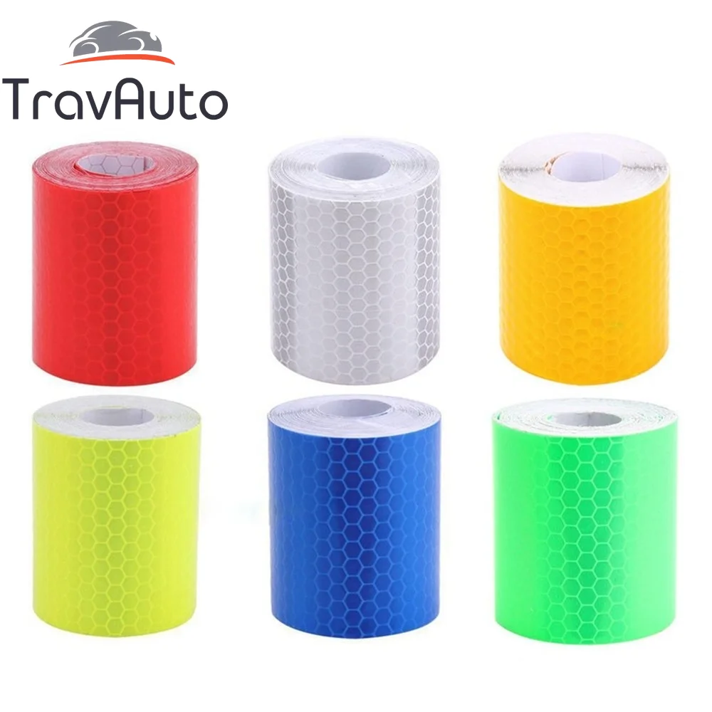 Reflective Tape 5x300cm Car Styling Safety Warning Material Motorcycle Cycling Car Stickers for Truck Drive Safely
Reflective Tape 5x300cm Car Styling Safety Warning Material Motorcycle Cycling Car Stickers for Truck Drive Safely