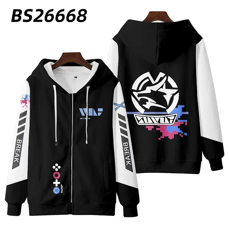Anime Honkai: Star Rail Silver Wolf Hooded Hoodie Sweatshirt Coat Cosplay Men Women Loose Jacket Long Sleeve Pullover Tops
Anime Honkai: Star Rail Silver Wolf Hooded Hoodie Sweatshirt Coat Cosplay Men Women Loose Jacket Long Sleeve Pullover Tops