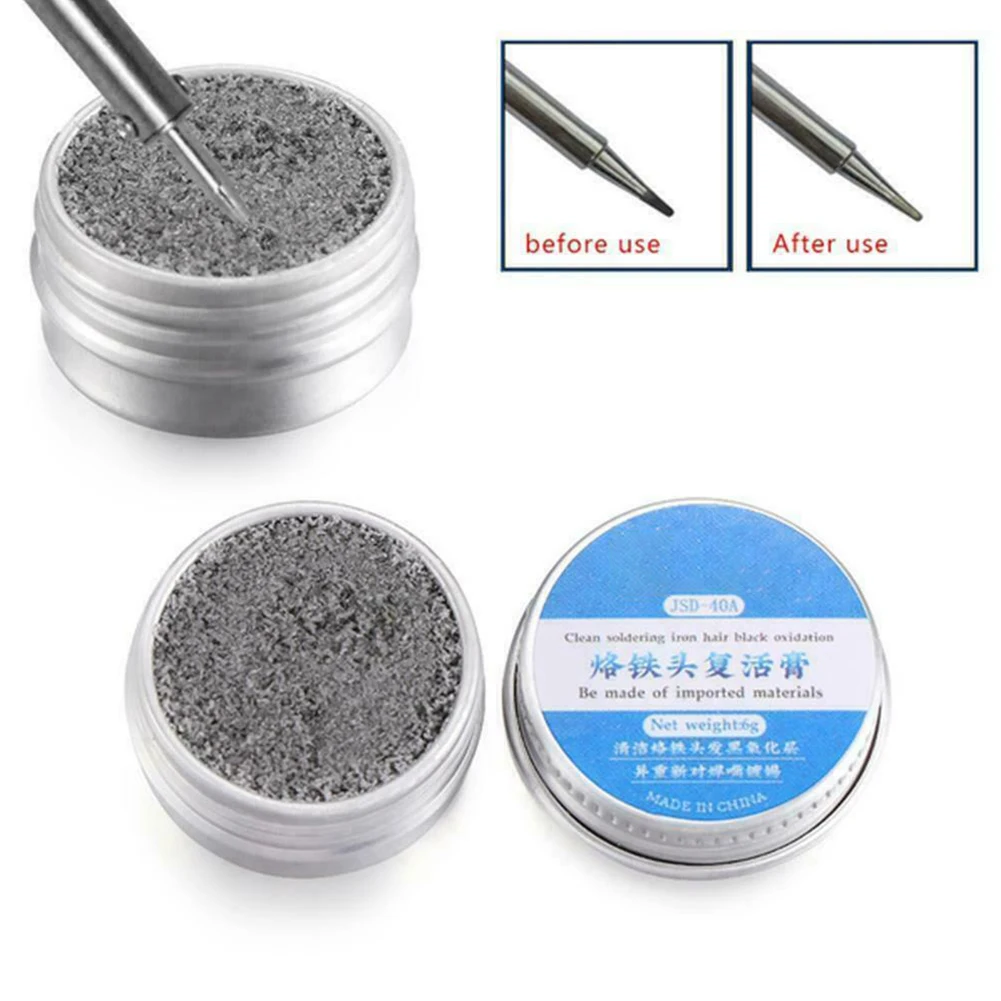 Soldering Fluxes Old Solder Iron Tip Tinner And Cleaner Best Clean Oxidized Welding Soldering Supplies 6g 15g
Soldering Fluxes Old Solder Iron Tip Tinner And Cleaner Best Clean Oxidized Welding Soldering Supplies 6g 15g