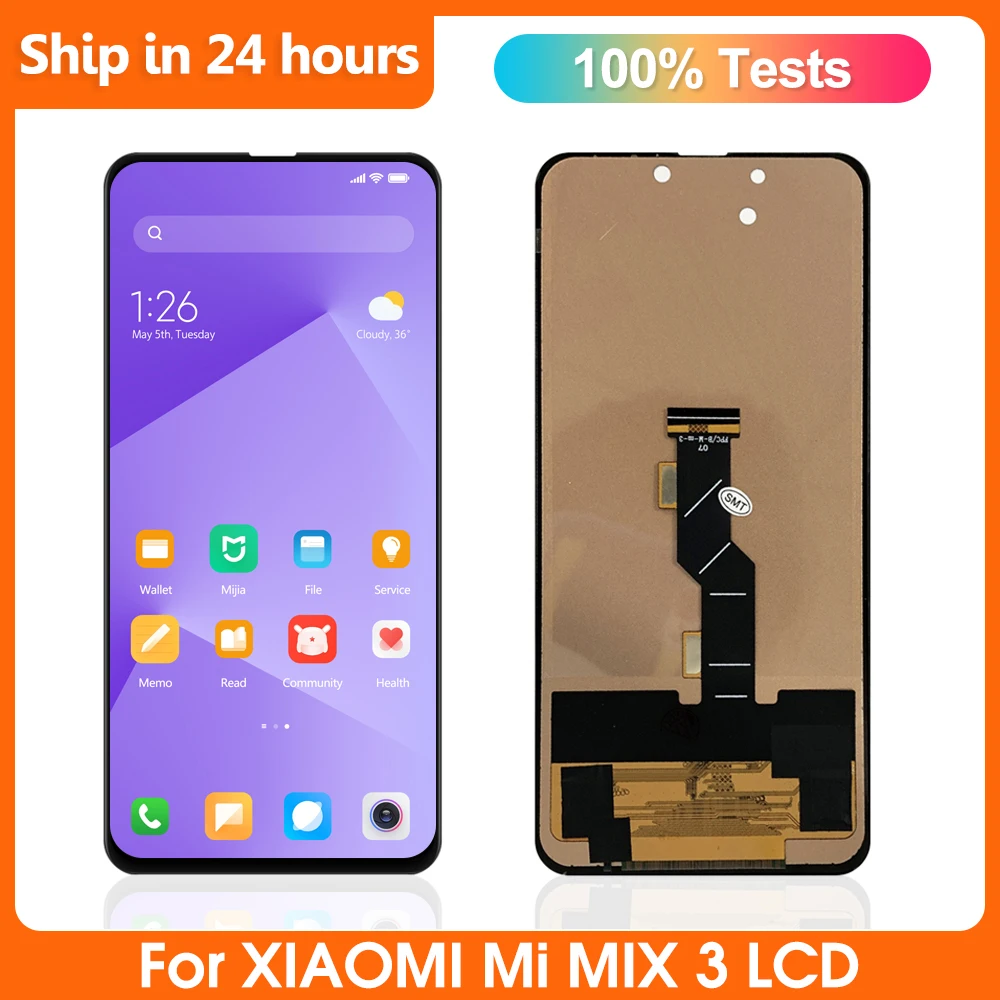 Высококачественный ЖК-дисплей для Xiaomi Mi Mix 3 с сенсорным экраном и дигитайзером в сборе для Xiaomi Mix3 M1810E5A Mix3-5G M1810E5GG
Высококачественный ЖК-дисплей для Xiaomi Mi Mix 3 с сенсорным экраном и дигитайзером в сборе для Xiaomi Mix3 M1810E5A Mix3-5G M1810E5GG
