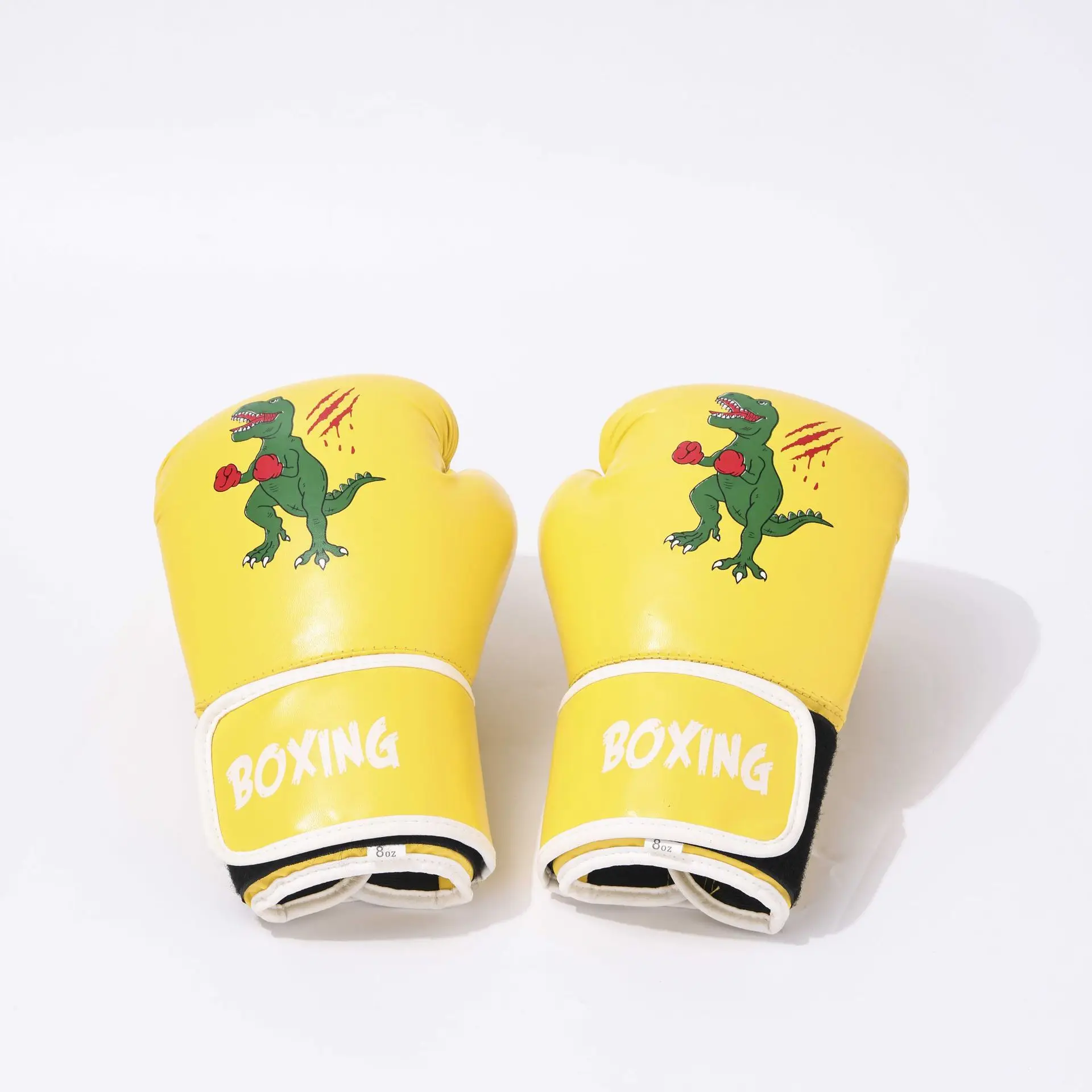 

Cartoon Tyrannosaurus Rex Boxing Sports Gloves Wear resistant Fighting Fighting Gloves Children's Sanda Fitness Fist Set Manufac