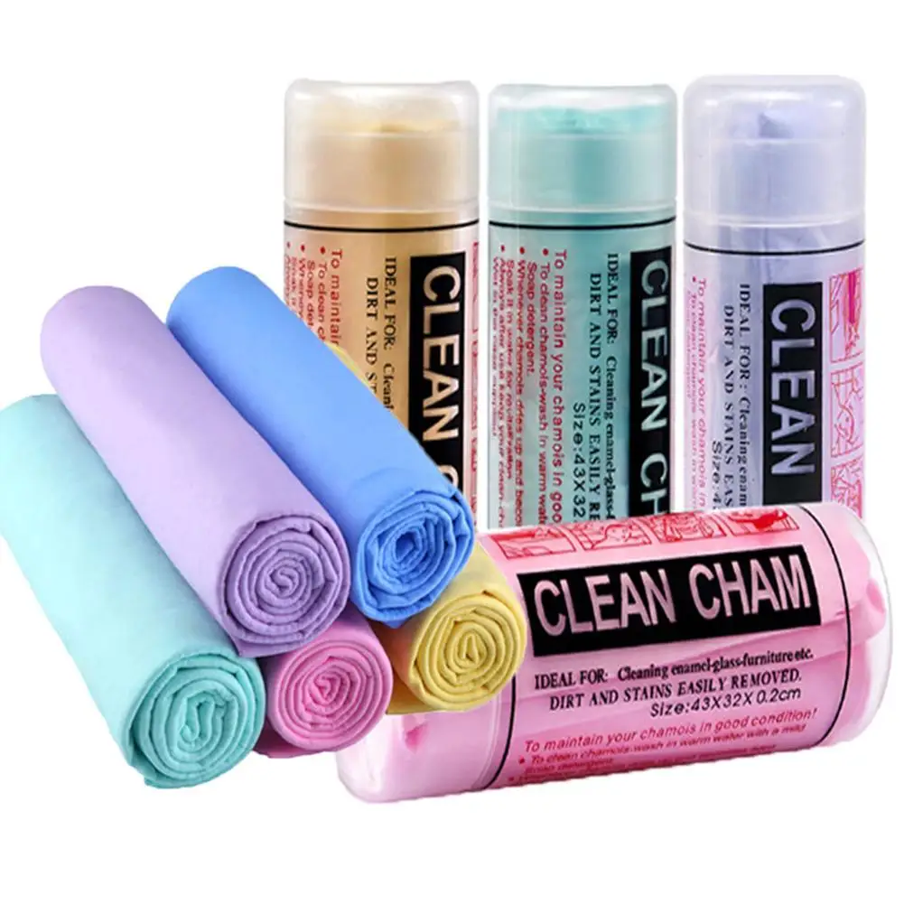 PVA Chamois Car Wash Towel Cleaner Accessories Car Care Home Cleaning Car Detailing Tools Absorbent Towel 43*32cm With Box
PVA Chamois Car Wash Towel Cleaner Accessories Car Care Home Cleaning Car Detailing Tools Absorbent Towel 43*32cm With Box