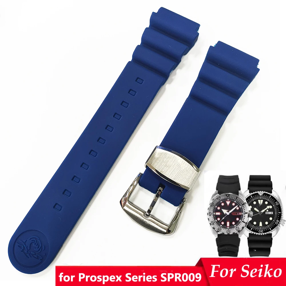 20mm 22mm Silicone Watch Strap for Seiko Prospex Series SPR009 Replacement Waterproof Diving Watch Band Steel Ring Buckle
20mm 22mm Silicone Watch Strap for Seiko Prospex Series SPR009 Replacement Waterproof Diving Watch Band Steel Ring Buckle