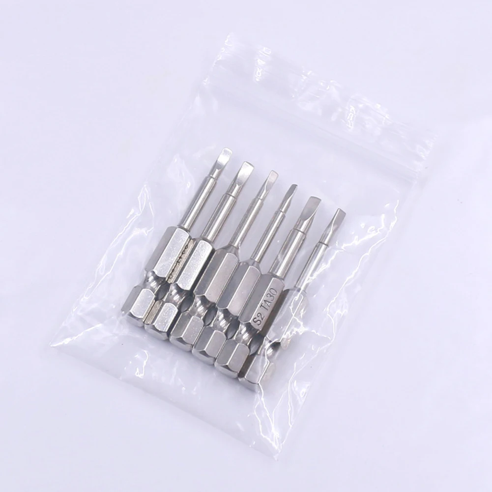 6Pcs/Set Magnetic Triangle Head Screwdriver Bits Set 1/4" Steel Anti-Slip Hex Screw Equipment Electric Power Tool Accessories
6Pcs/Set Magnetic Triangle Head Screwdriver Bits Set 1/4" Steel Anti-Slip Hex Screw Equipment Electric Power Tool Accessories