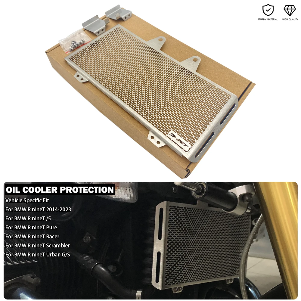 

Oil Cooler Protection Grill Guard Cover Radiator Protector For BMW R NINE T Scrambler R9T Pure Racer Urban RnineT G/S Ninet /5