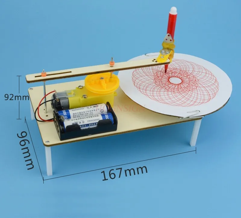 Primary school students handmade technology small production small invention diy electric plotter material package science play
Primary school students handmade technology small production small invention diy electric plotter material package science play