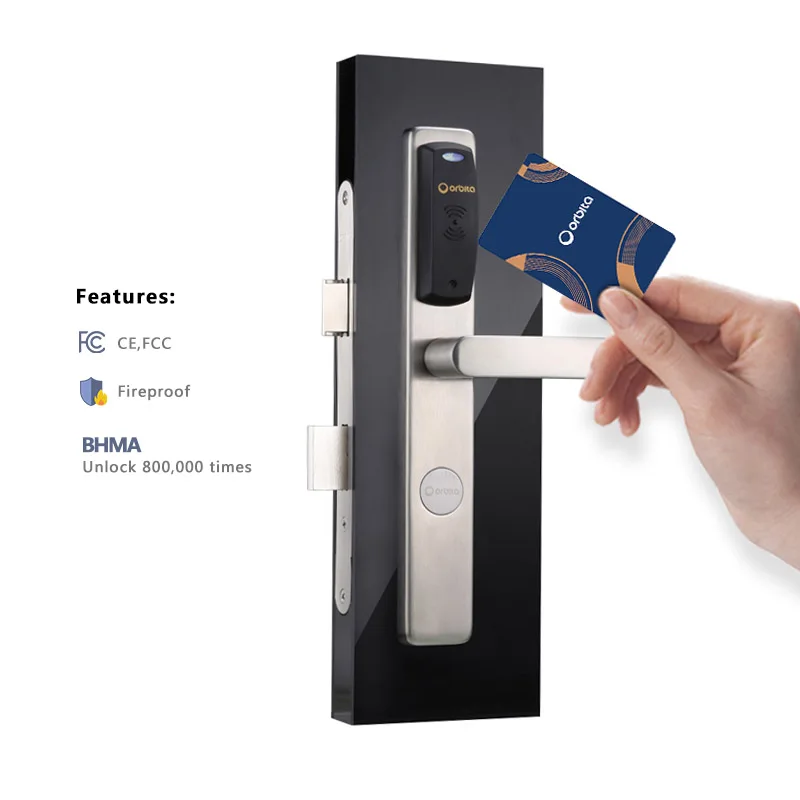 Orbita Euro Design 304 Stainless Steel Huizhou Coded Electronic Smart Door Lock
Orbita Euro Design 304 Stainless Steel Huizhou Coded Electronic Smart Door Lock