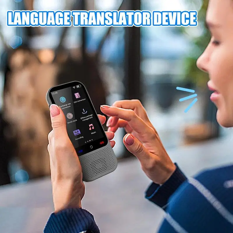 Двусторонний языковой переводчик мгновенный двусторонний автономный переводчик в реальном времени компактный размер портативный языковой переводчик для зарубежных
Двусторонний языковой переводчик мгновенный двусторонний автономный переводчик в реальном времени компактный размер портативный языковой переводчик для зарубежных