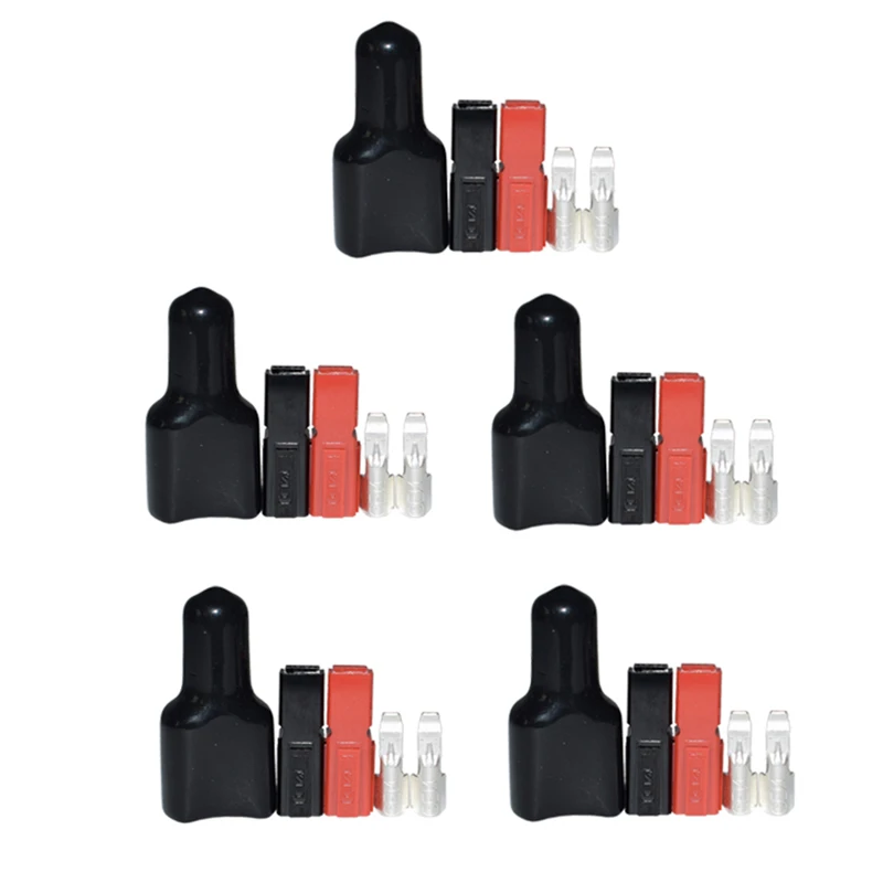 5pcs 45A Quick Connect Terminals Connectors Battery Connector for ANDERSON Powerpole for Electric Vehicles Forklifts Golf Carts
5pcs 45A Quick Connect Terminals Connectors Battery Connector for ANDERSON Powerpole for Electric Vehicles Forklifts Golf Carts