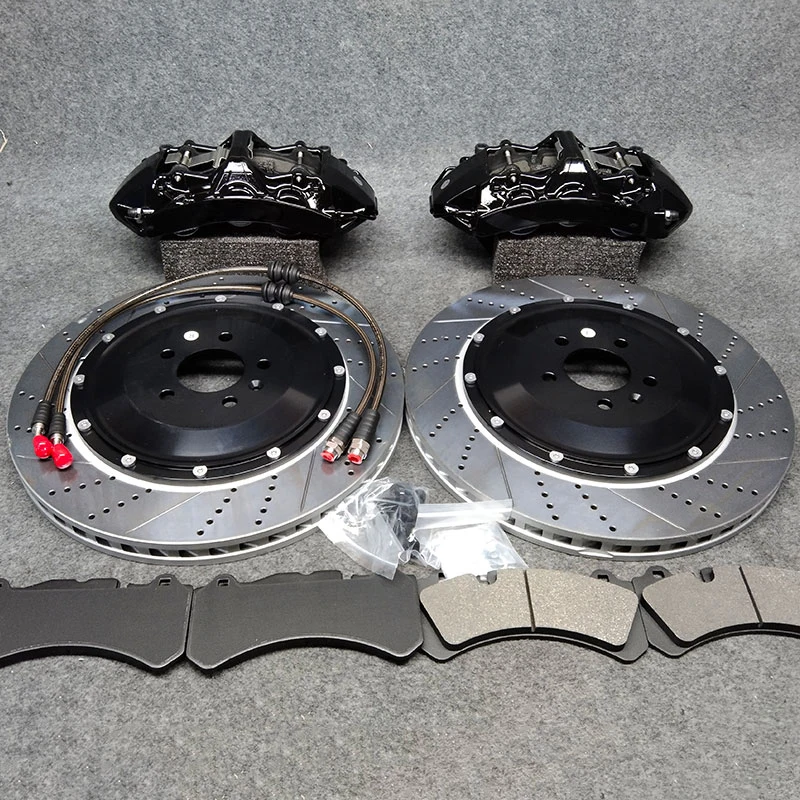 Aluminum GT6 Pot Big Brake Caliper Kit Drilled and Slotted Disc Kits for Honda Accord 8 civic 8 civic 10
Aluminum GT6 Pot Big Brake Caliper Kit Drilled and Slotted Disc Kits for Honda Accord 8 civic 8 civic 10