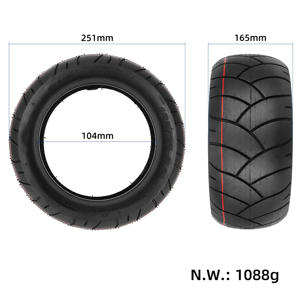 1PCS Experience Smooth and Reliable Riding with 11 inch Tubeless Tyres for Modified Electric Scooters 100/55 65 and 90/65 65
1PCS Experience Smooth and Reliable Riding with 11 inch Tubeless Tyres for Modified Electric Scooters 100/55 65 and 90/65 65