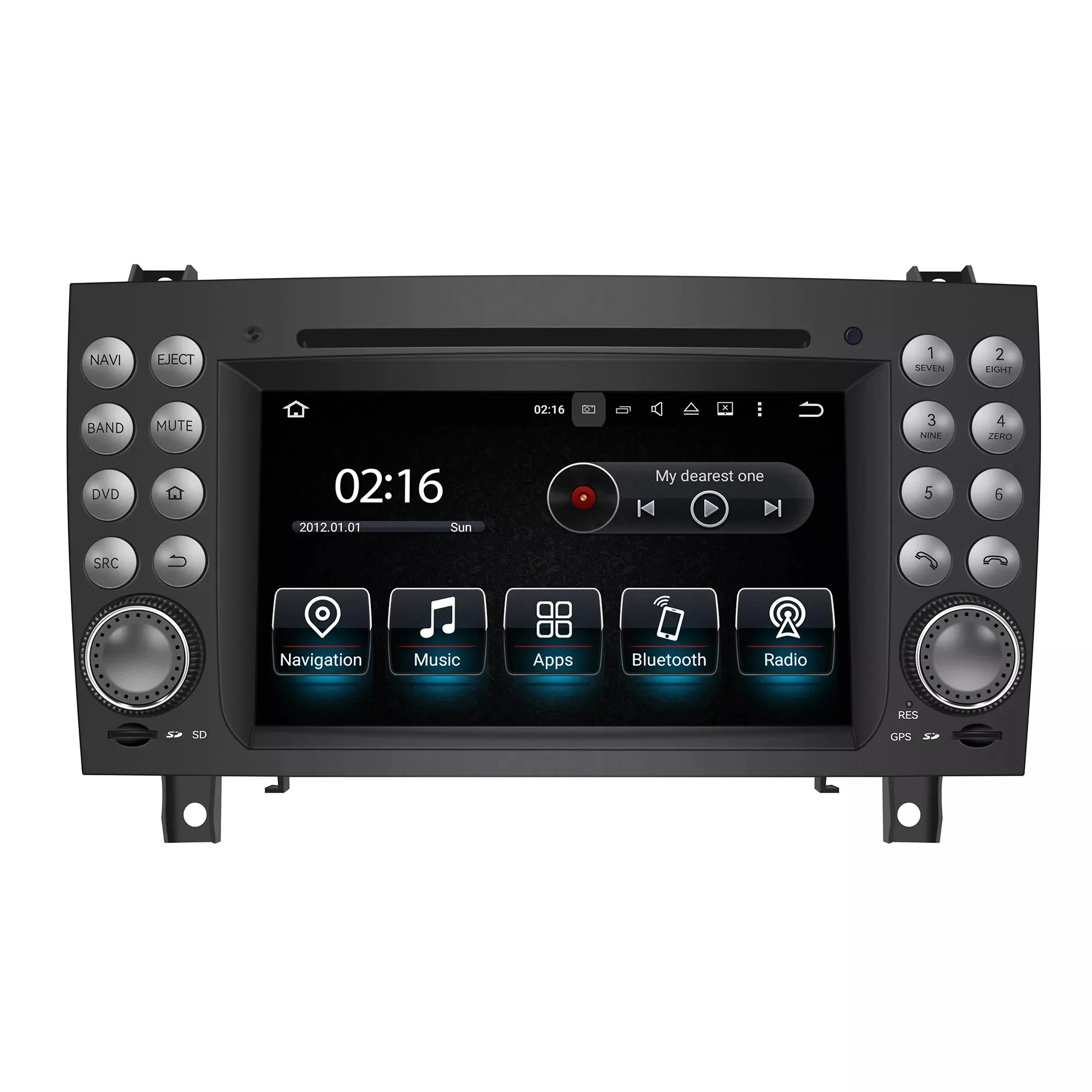 Hualingan Autoradio for Mercedes SLK R171 w171 radio upgrade stereo head unit upgrade 7 "touch screen DVD Apple CarPlay auto
Hualingan Autoradio for Mercedes SLK R171 w171 radio upgrade stereo head unit upgrade 7 "touch screen DVD Apple CarPlay auto