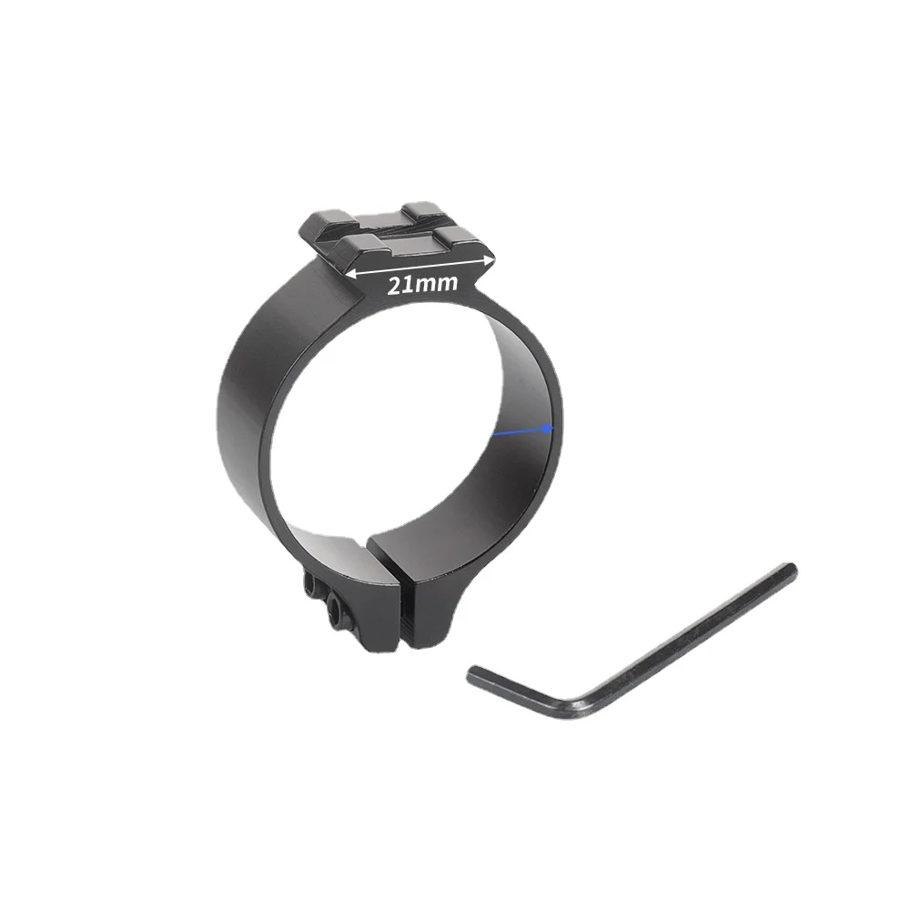 Hunting40mm sight tube clamp 21mm upper guide rail made of all metal aluminum alloy material
Hunting40mm sight tube clamp 21mm upper guide rail made of all metal aluminum alloy material