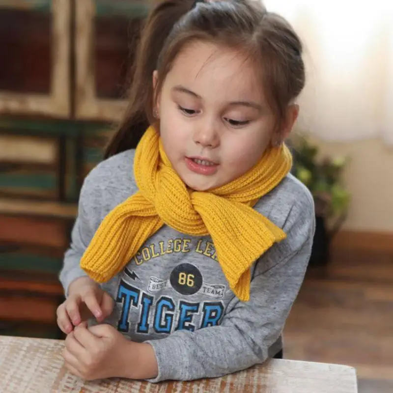 Children Winter Scarf Baby Warm Knitted Scarves For Ladies Boys Girls Soft Kids Scarf Women Thick Warm Black Accessories
Children Winter Scarf Baby Warm Knitted Scarves For Ladies Boys Girls Soft Kids Scarf Women Thick Warm Black Accessories