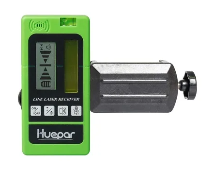 

HUEPAR LR-5RG электронный Выравнивающий вертикальные горизонтальные линии для зеленого и красного лазерного луча приемник уровня детектор