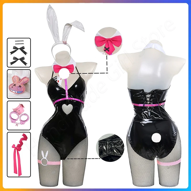 Cosplay Hatsune Miku Rabbit Hole Bunny Girl Black Leather Sexy Cute Handmade and Tailor-made Costume Wig Cosplay Comic Con
Cosplay Hatsune Miku Rabbit Hole Bunny Girl Black Leather Sexy Cute Handmade and Tailor-made Costume Wig Cosplay Comic Con