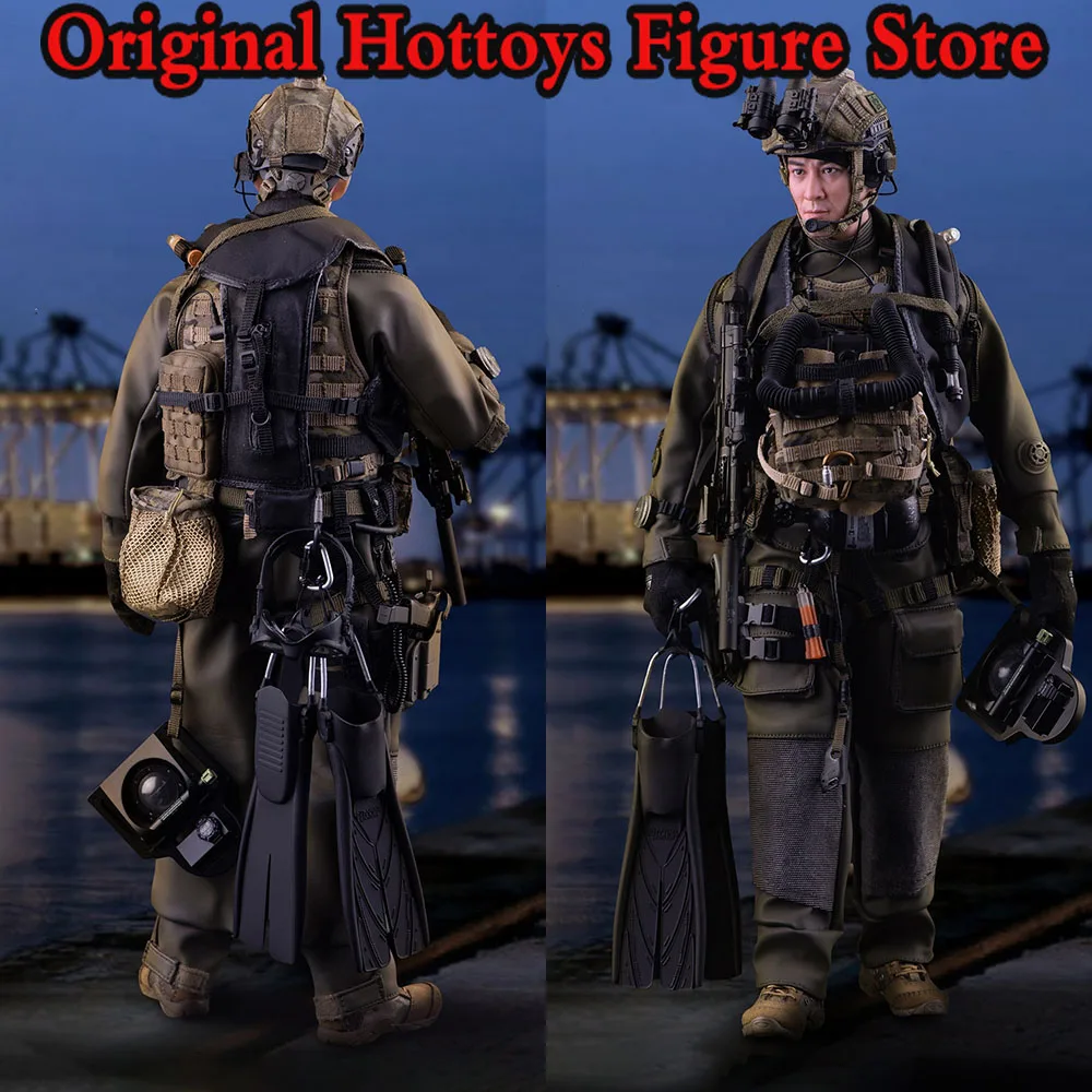 

Soldierstory SS131 SS132 1/6 Scale Soldier Hong Kong Special Task Force SDU Water Attack Team Full Set 12'' Action Figure Toy