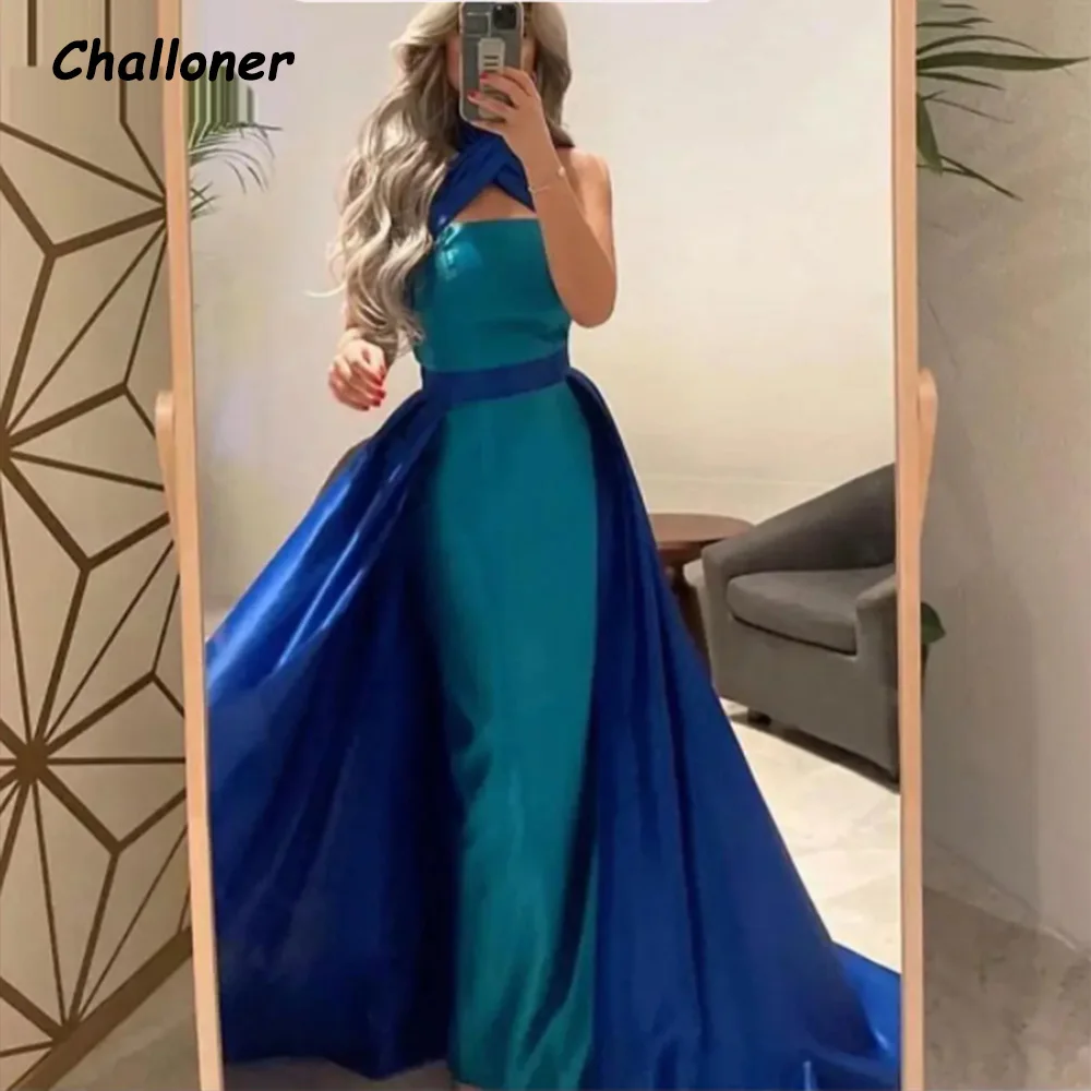 Challoner Elegant High Neck Sleeveless Mermaid Evening Dreses Ankle Length Sweep Train Wedding Party Gown Arabia فساتين السهرة
Challoner Elegant High Neck Sleeveless Mermaid Evening Dreses Ankle Length Sweep Train Wedding Party Gown Arabia فساتين السهرة