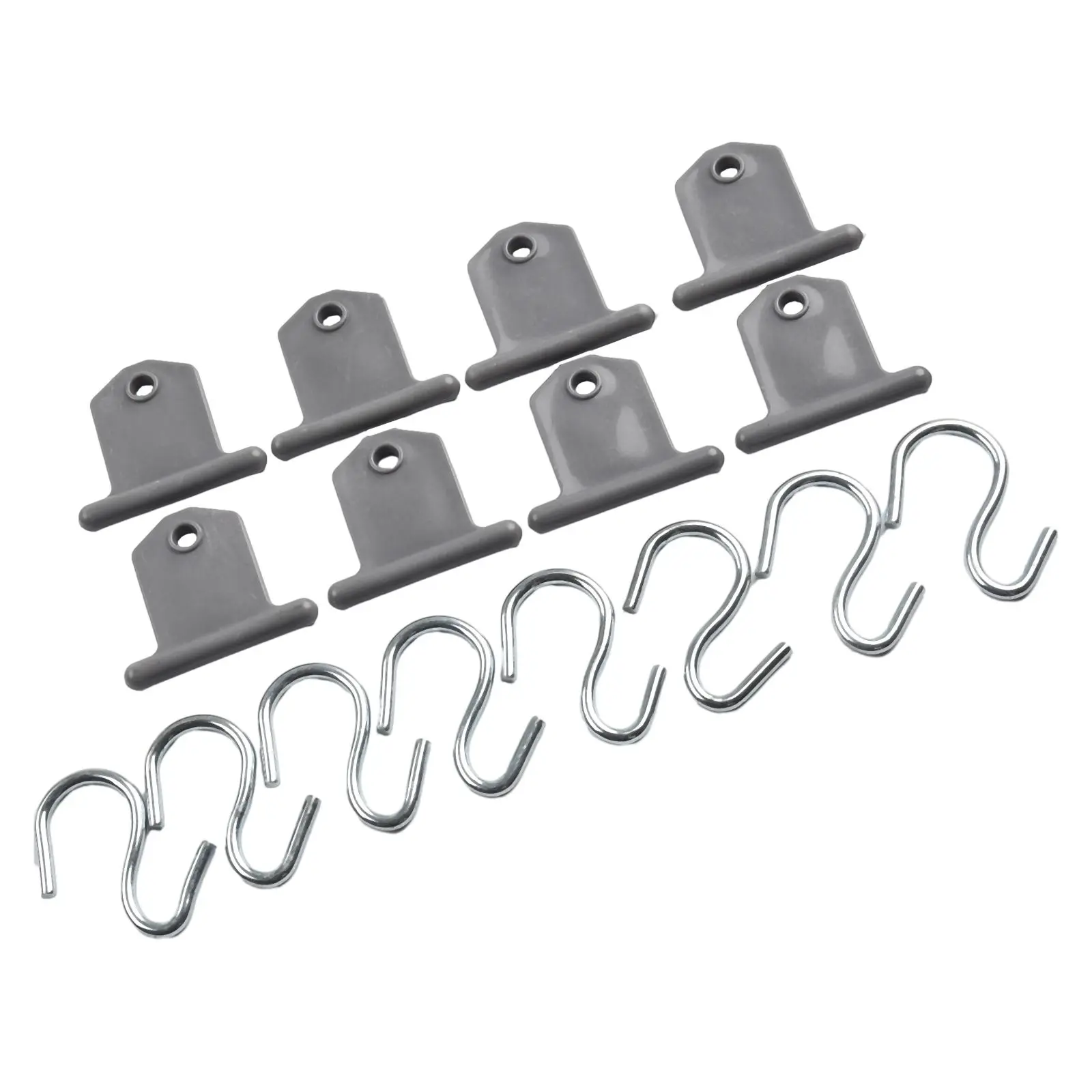 8* S-shaped Camping Awning Hooks Clip Stoppers Stops RV Tent Hanger Party Light Hangers Fit For Caravan Camper Hook Rack W/ Hole
8* S-shaped Camping Awning Hooks Clip Stoppers Stops RV Tent Hanger Party Light Hangers Fit For Caravan Camper Hook Rack W/ Hole