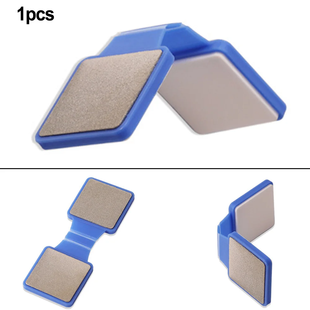 For Sharpening The Blades Of Curved Figure Skates Blade Sharpener Sharpener 1pc 30g 80*27mm Double-sided Design
For Sharpening The Blades Of Curved Figure Skates Blade Sharpener Sharpener 1pc 30g 80*27mm Double-sided Design