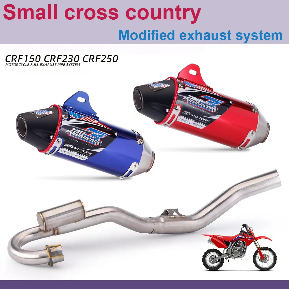 Motorcycle Exhaust Pipe Modification Suitable For CRF150 CRF230 CRF250 Off-Road Vehicle Exhaust System 45mm
Motorcycle Exhaust Pipe Modification Suitable For CRF150 CRF230 CRF250 Off-Road Vehicle Exhaust System 45mm