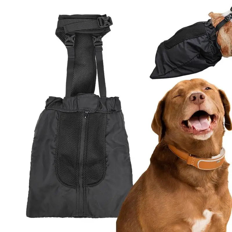 

Pet Recovery Carrier Bag Drag Bag Dragging Bag Wheelchair Adjustable Protective Back Leg Drag Bag For Pet Owners Injured Dogs