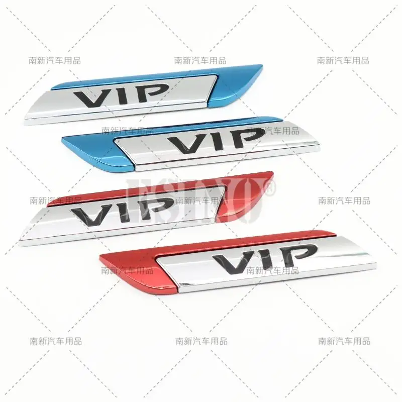 2 x Car Styling VIP Logo Body Fender Side Metal Chrome Zinc Alloy Knife Side 3D Adhesive Emblems Badges Decals
2 x Car Styling VIP Logo Body Fender Side Metal Chrome Zinc Alloy Knife Side 3D Adhesive Emblems Badges Decals