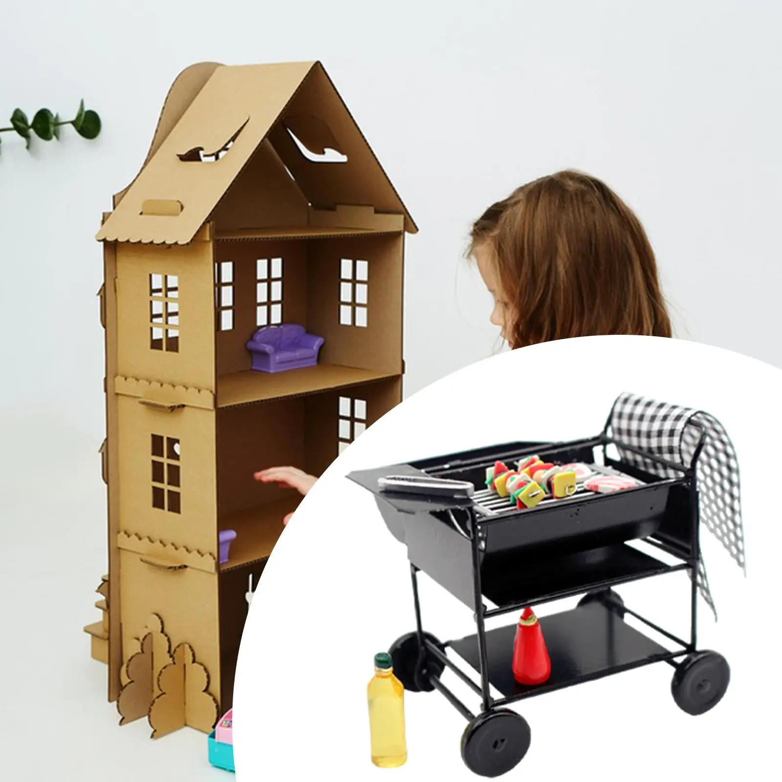 1:12 1:6 BBQ Grill Oven Micro Landscape Scenery Supplies Simulation Accessories Toy for Dollhouse Outdoor Home Dining Room Decor
1:12 1:6 BBQ Grill Oven Micro Landscape Scenery Supplies Simulation Accessories Toy for Dollhouse Outdoor Home Dining Room Decor