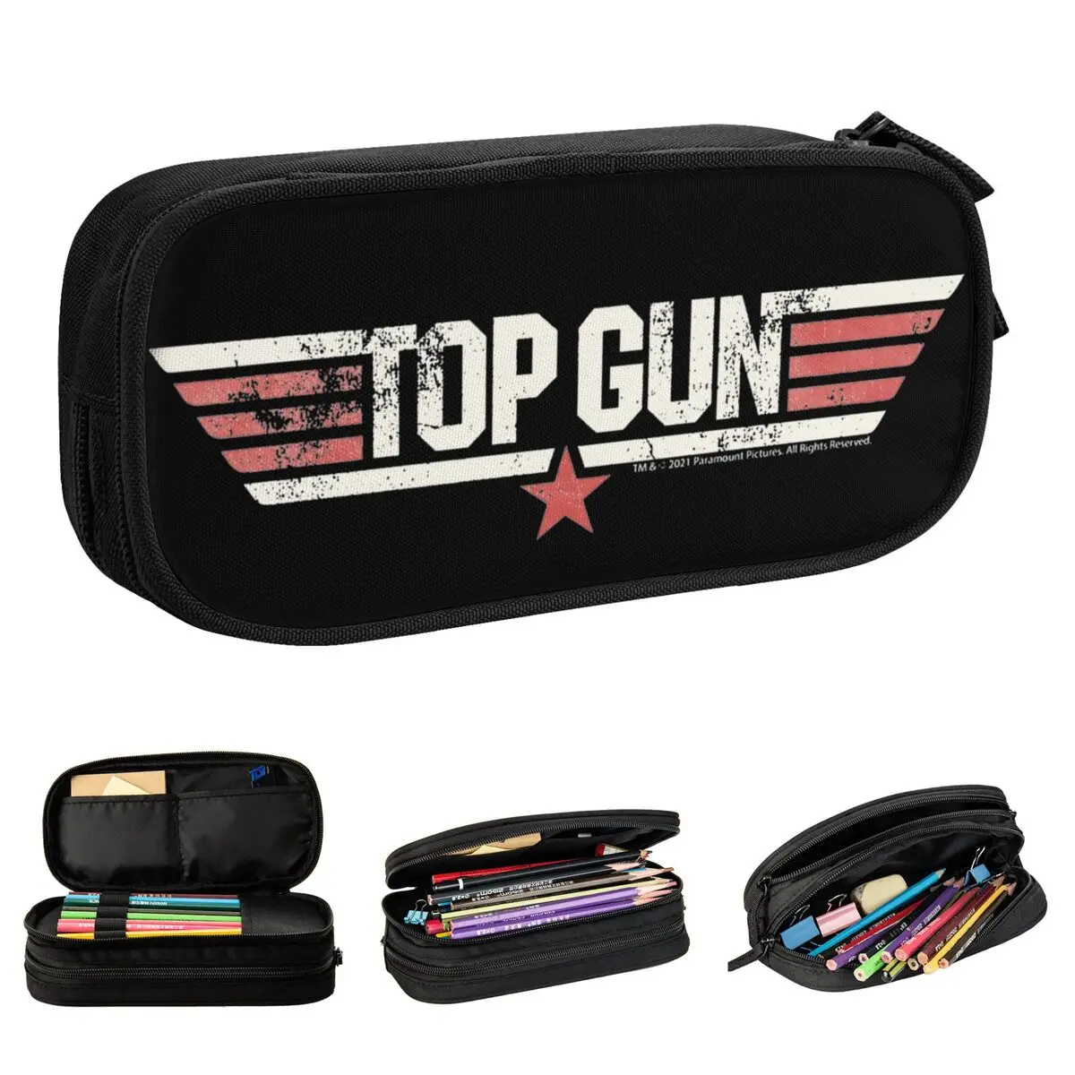 Top Gun Movie Stars Action Movie Pencil Case Pen Holder Bags Student Large Storage Students School Gift Pencil Pouch
Top Gun Movie Stars Action Movie Pencil Case Pen Holder Bags Student Large Storage Students School Gift Pencil Pouch
