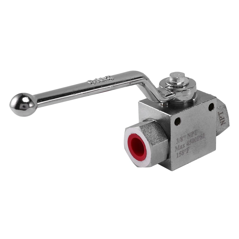 5X High Pressure Washer Ball Valve Kit, 3/8 Inch Quick Connect For Power Washer Hose, 4500 Psi
5X High Pressure Washer Ball Valve Kit, 3/8 Inch Quick Connect For Power Washer Hose, 4500 Psi