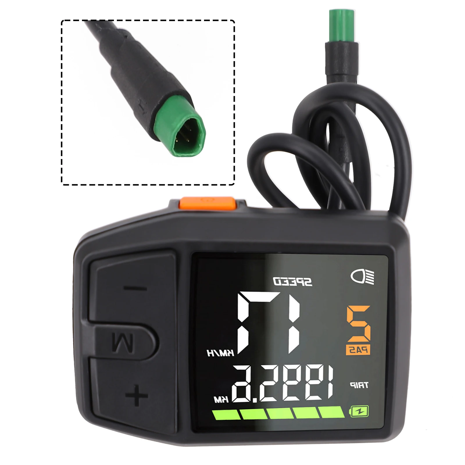 E-BIKE Display DISPLAY Accessories Parts UART/CAN Protocol Metal+Plastic. Monitor Picture 1pc. 20*15*10cm. 200g.
E-BIKE Display DISPLAY Accessories Parts UART/CAN Protocol Metal+Plastic. Monitor Picture 1pc. 20*15*10cm. 200g.