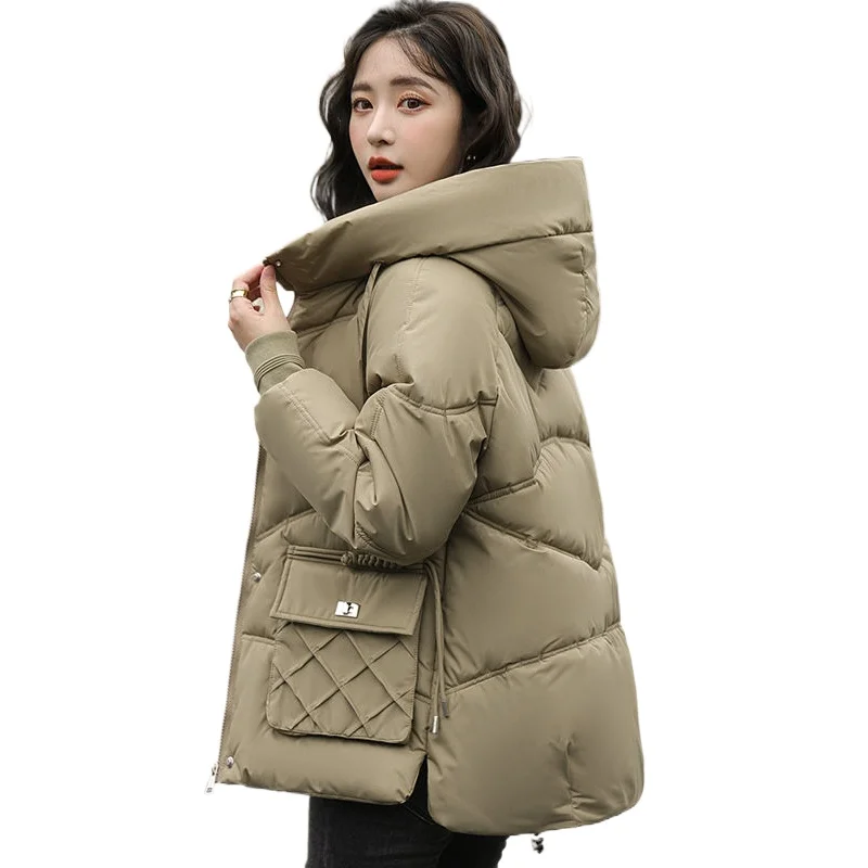 2023 New Solid Color Hooded Cotton-padded Women Winter New Explosive Cotton-padded Fashion Women Winter Jacket Jackets
2023 New Solid Color Hooded Cotton-padded Women Winter New Explosive Cotton-padded Fashion Women Winter Jacket Jackets