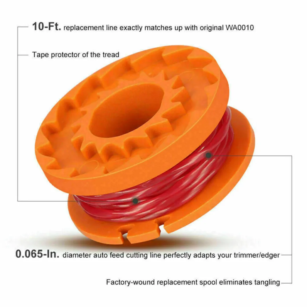 Trimmer Spare Parts 3pcs MacAllister Strimmer Trimmer Spool And Cord 1.5 Mm 1 X 2.5 M MGTP 18Li Replacement Parts
Trimmer Spare Parts 3pcs MacAllister Strimmer Trimmer Spool And Cord 1.5 Mm 1 X 2.5 M MGTP 18Li Replacement Parts